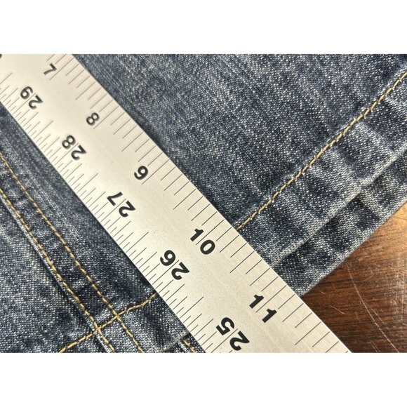 Circo Girls Size 4 T Denim jean skirt with built-in shorts Pull On Faux Front - Picture 9 of 9